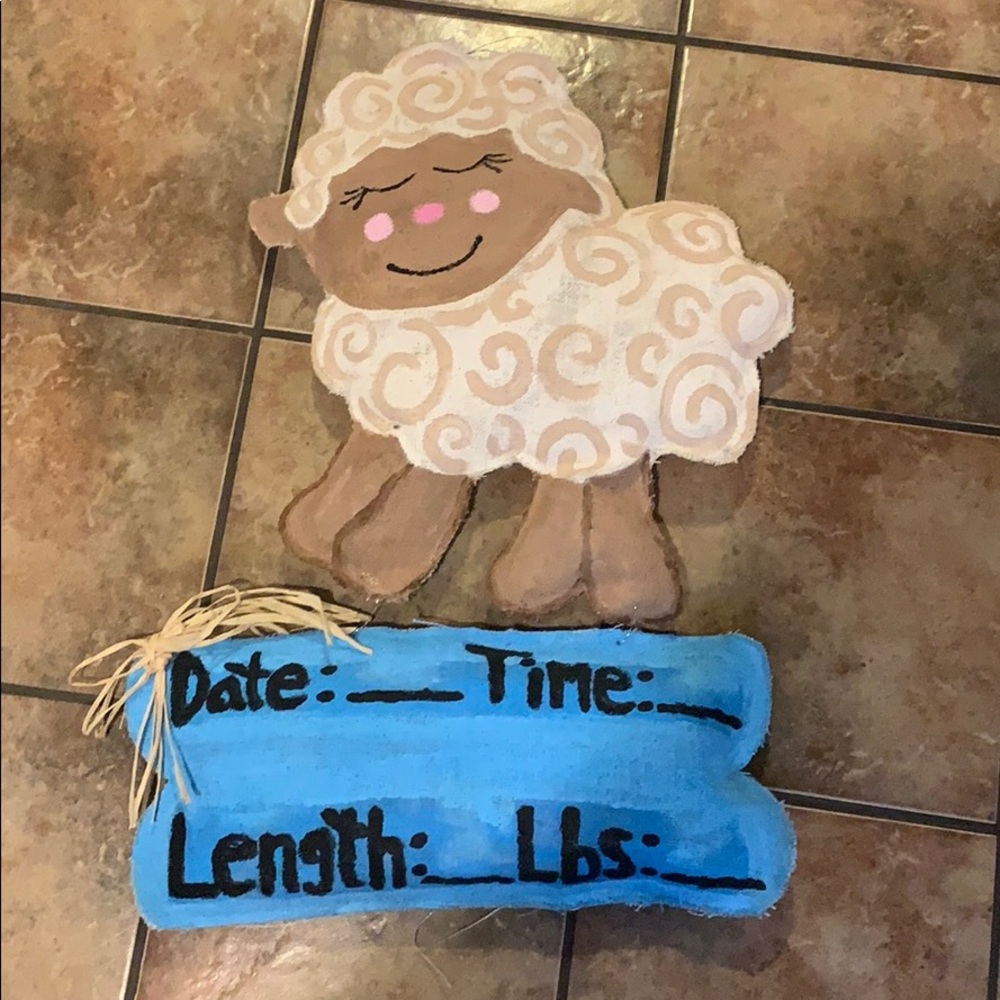 Hospital Baby door hanger